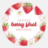 Eerste verjaardag van Strawberry Berry