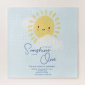 Eerste verjaardagsfeest Ray of Sunshine Schattige Legpuzzel (Verticaal)