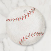 Eerste verjaardagsfeestje honkbal dank u Labels (Achterkant)