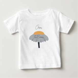 Eerste verjaardagsfeestje Kamille Bloem Cute Paste