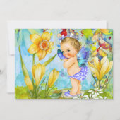 Eerste verjaardagsfeestje  prinses kaart (Voorkant)