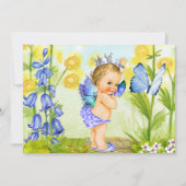 Eerste verjaardagsfeestje prinses kaart (Voorkant)