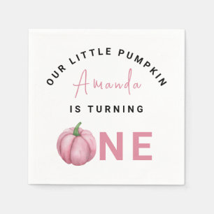 Eerste verjaardagsfeestje van Little Pumpkin  Servet