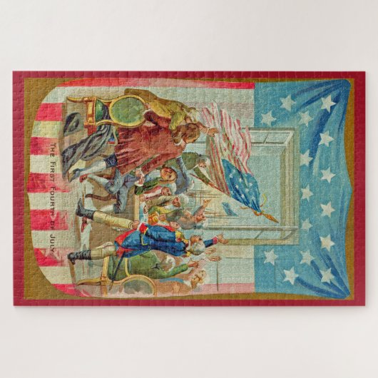 Eerste vierde juli Grote puzzel Legpuzzel (Horizontaal)