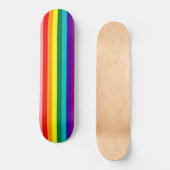 Eerste vlag voor regenboogpride skateboard (Voorkant)