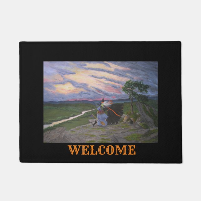 "Eerste vlucht!" Deurmat (Voorkant)