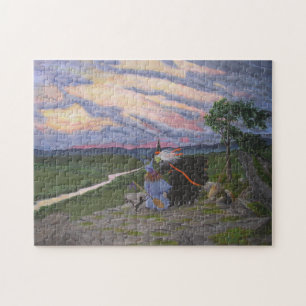 "Eerste vlucht!" Legpuzzel