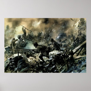 Eerste Wereldoorlog: Franse Slag om Verdun Poster