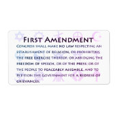 Eerste wijziging stickers (Voorkant)