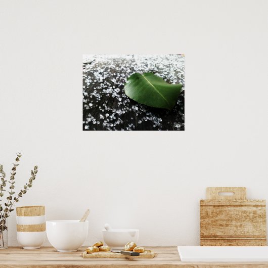 Eerste winterweer poster (Keuken)