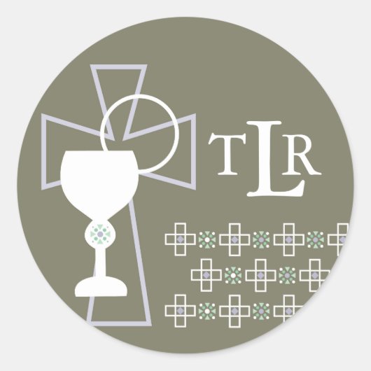 Eerste zegel van de Gemeenschap - Monogram (Voorkant)