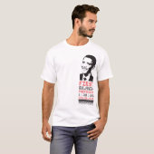 eerste zwarte president (w/o logo) t-shirt (Voorkant volledig)