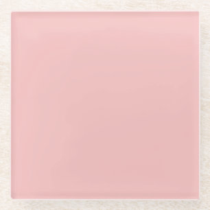 Eerste zwarte roze vaste kleur 13-2003 2022 glazen onderzetter