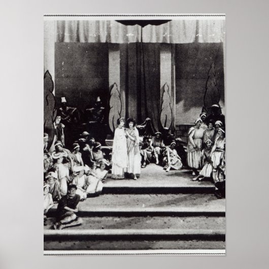 Eerstgenoemde prestaties in Engeland "Semele" Poster (Voorkant)