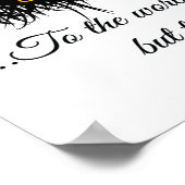 Eervaldag citaat poster (Hoek)