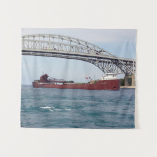 Eerw. James L. Oberstar PH wandtapijt Wandkleed