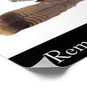 Eerwaarde, respect en integriteit, weet je nog... poster (Hoek)