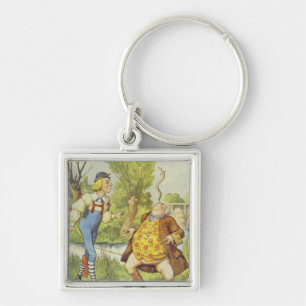 Eerwaarde William Balancing an Eel on its Nose Sleutelhanger