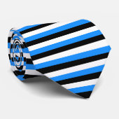 Eesti / Estland vlag, horizontale kleuren Stropdas (Opgerold)