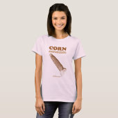 Eet anders: eet geen corn t-shirt (Voorkant volledig)