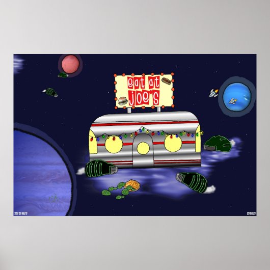 Eet bij Joe's Poster (Voorkant)