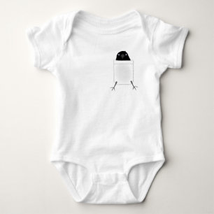 Eet Crow Baby Bodysuit