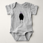 Eet Crow Baby Bodysuit (Voorkant)