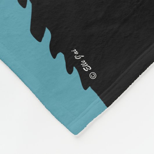 Eet Crow Fleece Blanket (Hoek)