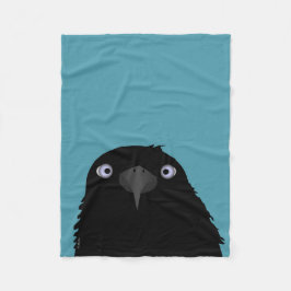 Eet Crow Fleece Blanket