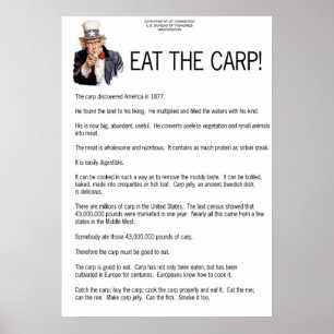 Eet de Carp! Poster