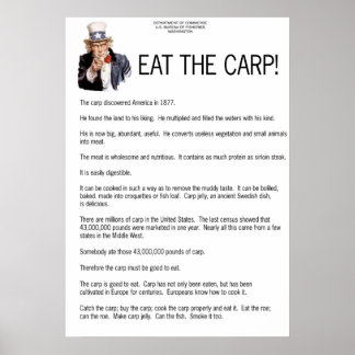Eet de Carp! Poster