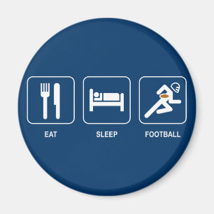 Eet de Magneet van het Football van de Slaap