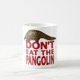 Eet de pangoline niet koffiemok