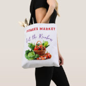 Eet de regenboog all-over-print Tas, schouder Tas (Dichtbij)