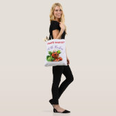 Eet de regenboog all-over-print Tas, schouder Tas (Op model)