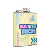 Eet de Rich 90s Vibe Flask Heupfles (Rechts)