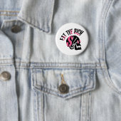 Eet de Rich Ronde Button 5,7 Cm (In situ)
