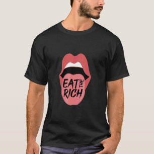 Eet De Rijke Mond Lippen Kapitalisme Kritiek Welva T-shirt