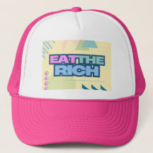 Eet de Rijken 90s Vibe Trucker Hoed
