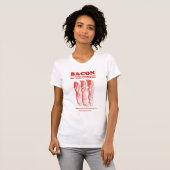 Eet Different - Eat Bacon T-shirt (Voorkant volledig)