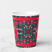 Eet Dink en wees vrolijk, Christmas pickleball Papieren Bekers (Links)