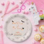 Eet Drink en ben eng gehakt papier Borden Papieren Bordje (Feest)