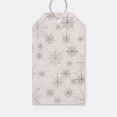 Eet Drink en ben eng Halloween Gift Labels Cadeaulabel (Achterkant)