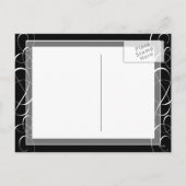 Eet Drink en ben zeer smerig elegant design Feestdagenkaart (Achterkant)