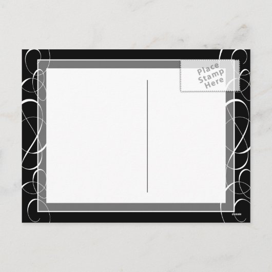 Eet Drink en ben zeer smerig elegant design Feestdagenkaart (Achterkant)