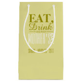 Eet, Drink en geniet van Moederdag Klein Cadeauzakje (Voorkant)