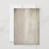 Eet drink en getrouwd zijn bruiloft RSVP kaarten Kaartje (Achterkant)