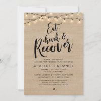 Eet, Drink en herstel, de ochtend na de brunch