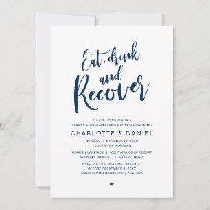 Eet, Drink en herstel, de ochtend na de brunch Kaart
