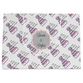 Eet, Drink en Trouw Groot Persoonlijk Large Cadeauzakje (Voorkant)